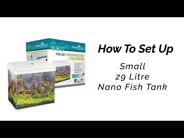 All Pond Solutions FW-29 Fish Tank Aquarium Set Up Guide