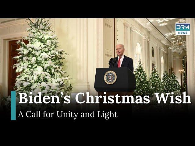 President Biden’s Heartfelt Christmas Message: Unity and Peace in the Holiday Spirit | AQ1G