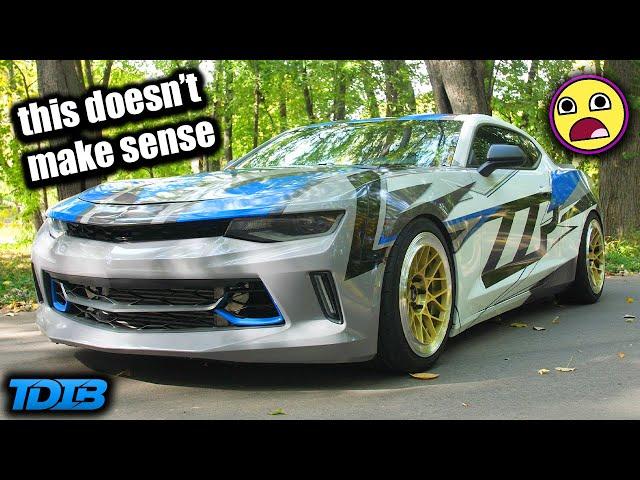 A 450HP Chevy Camaro 2.0L Makes No Sense (Big Turbo 4 CYL Camaro)