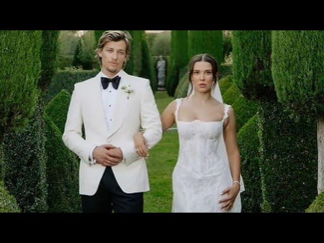 Millie Bobby Brown wedding photos Stranger Things 5 photos Millie Bobby Brown Italy Wedding