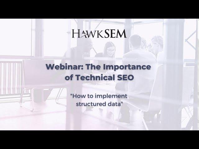 How to Implement Structured Data - Technical SEO
