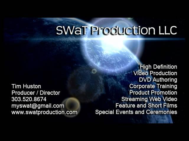 SWaT Production LLC Video Business Card