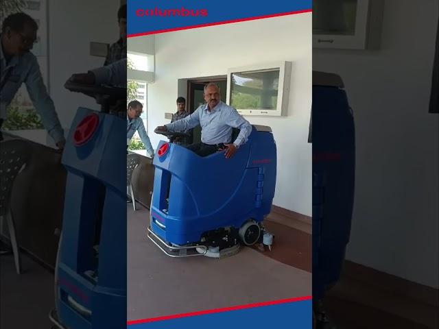 Ultimate Ride-On Scrubber Dryer | Columbus Cleaning Machines Pvt. Ltd.