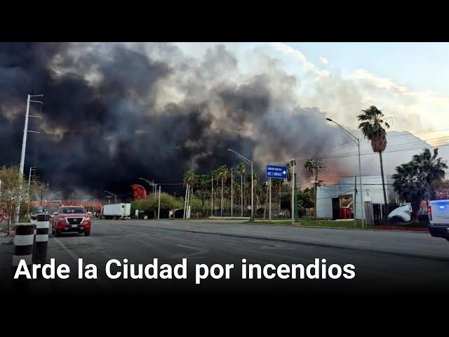 Monterrey arde por incendios