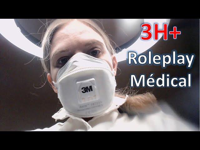 [ASMR français] La plus LONGUE opération ASMR - secrétaire, docteur, infirmière roleplay