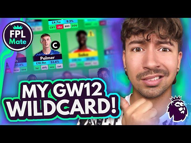 FPL GW12 FINAL WILDCARD TEAM | Ultimate DEF Rotation! 🃏 | Gameweek 12 Squad, Transfers & Captain