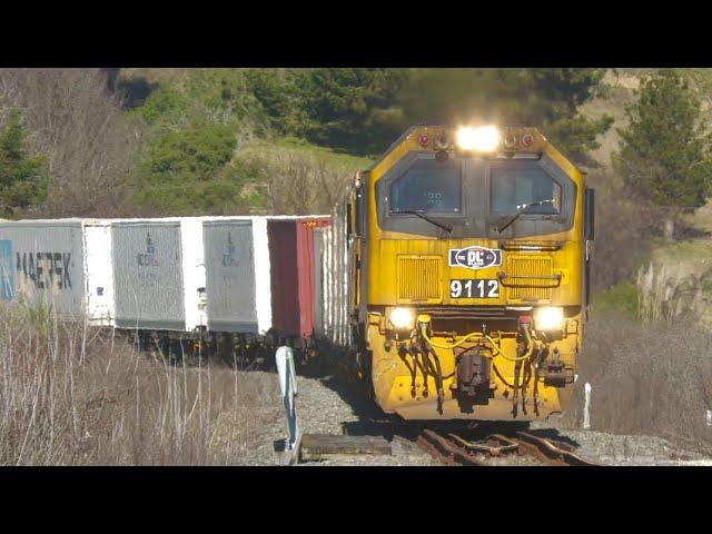 Rail traffic on the Napier Line - by Drone