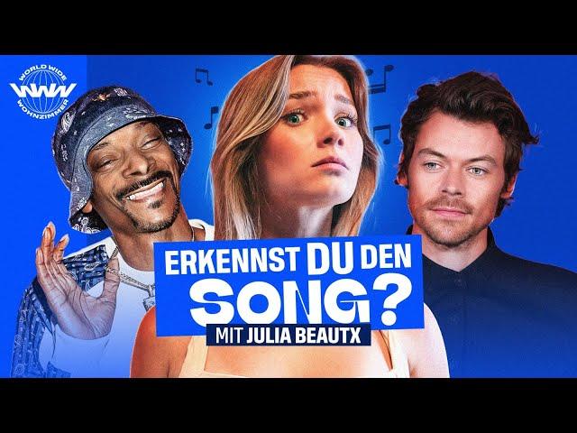 Erkennst DU den Song? (mit Julia Beautx und Wildcard Marius)