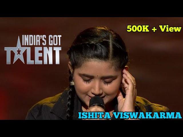 Satyam Shivam Sundaram |Ishita vishwakarma| India's got talent #satyamshivamsundaram#sonytv#youtube