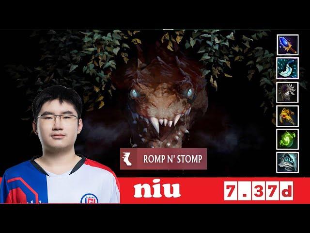 [DOTA 2] niu the PRIMAL BEAST [OFFLANE] [7.37d]