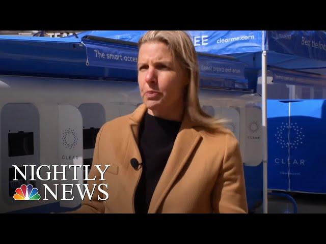 Biometric Scanning Now More Widely Available, Speeding Security Lines | NBC Nightly News