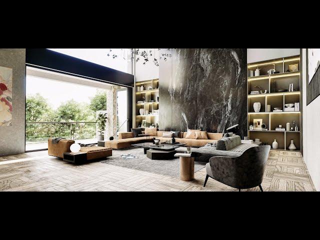 Modern Luxury House Interior - Unreal Engine 5 Animation