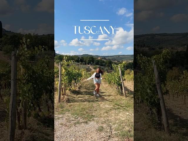 Ciao, Tuscany of Italy — can I please live here?  #tuscany #italy #travelvlogger #travel