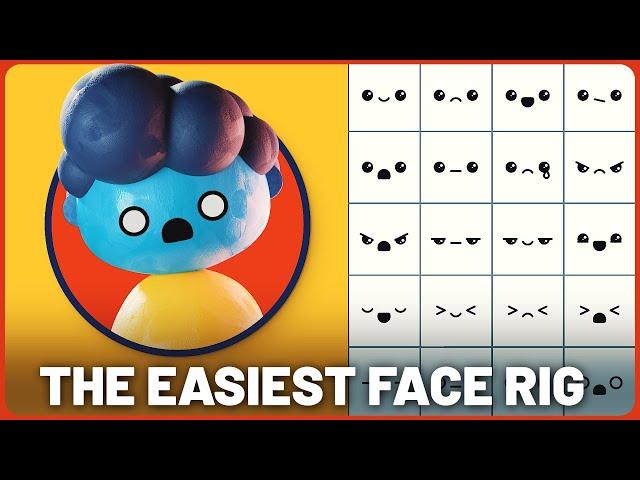 2D Facial Rigs Just got 10x EASIER in Blender!