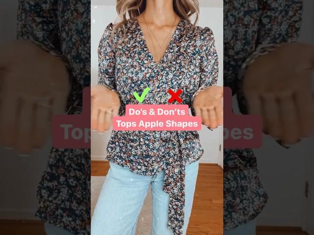 How to dress for your body shape | How to dress for your body type | How to dress for apple shape