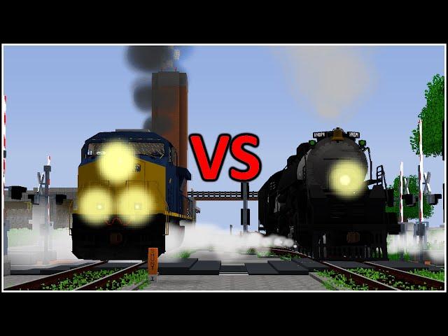 STEAM VS. DIESEL Which is Better? | Minecraft | City Server 106 |