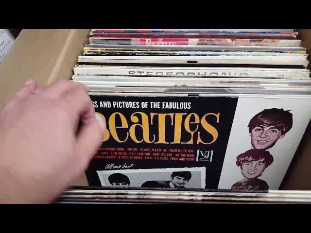 Beatles LPs @Princeton Record Exchange, Sept. 2018