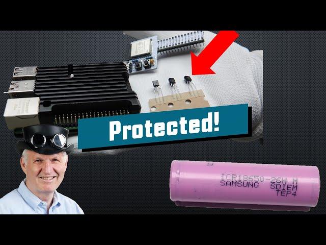 #315 How to use Voltage Supervisors to protect ESP32, Raspberry Pi, and Batteries