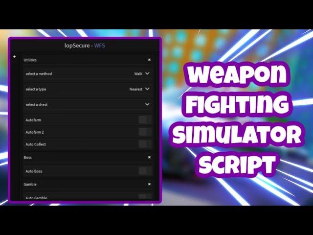 [THE HUNT] Weapon Fighting Simulator Script | Auto Farm + Boss | Free Gamepass | AND MORE | PASTEBIN