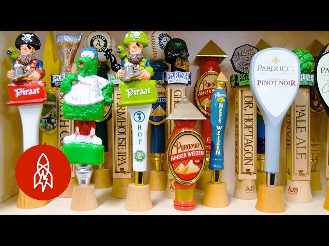 Beer Tap Handles Born in the USA