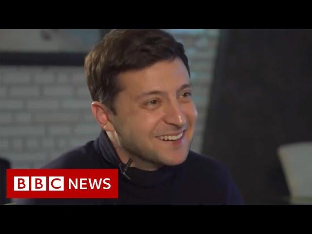 Ukrainian President Zelensky’s journey from comedian to convincing war leader - BBC News