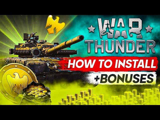 War Thunder login with BONUSES  How to install War Thunder  PC requirements  download launcher