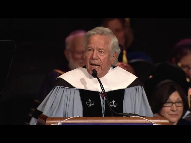 Robert Kraft's 2016 Yeshiva University Commencement Address