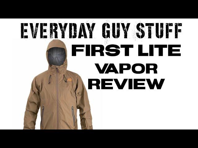 First Lite Vapor Ultralight Rain Jacket Review | Is This the Best Lightweight Waterproof Gear?