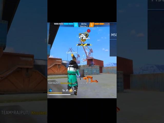 Can I do 1 vs 4  || FREE FIRE GOD EDITING  SLOW MOTION HEADSHOT #shorts