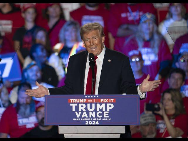 Live: Donald Trump rally in Milwaukee returns to the site of the Republican National Convention