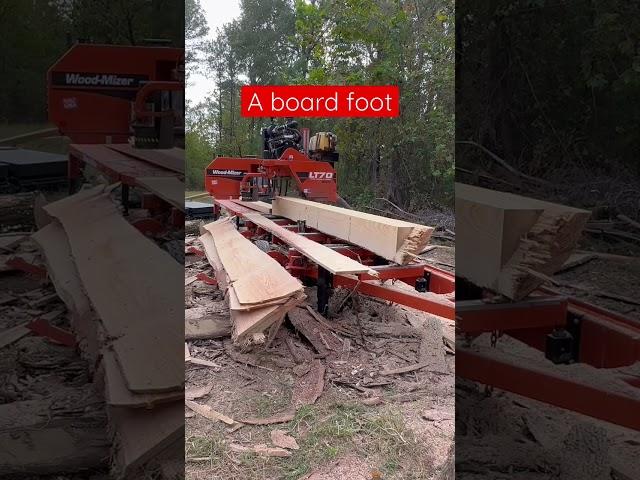 How to calculate a board foot #board #lumber #wood