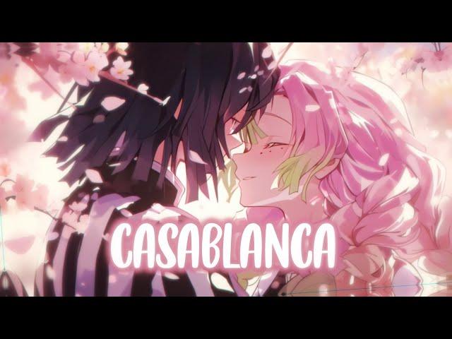 Nightcore - Casablanca (Lyrics / Sped Up)