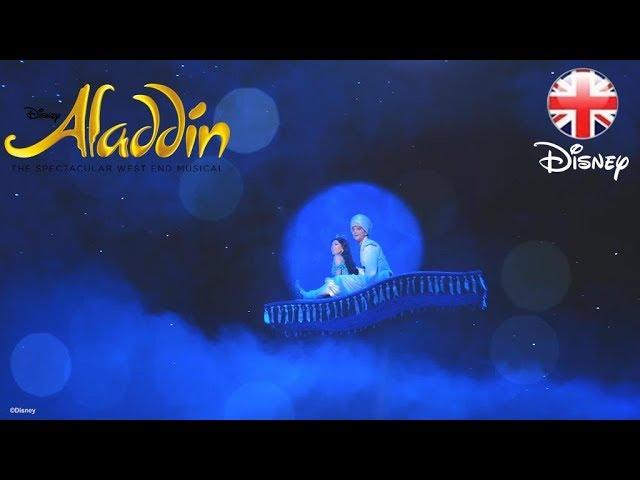 ALADDIN THE MUSICAL | How does Aladdin’s Magic Carpet Fly? | Official Disney UK