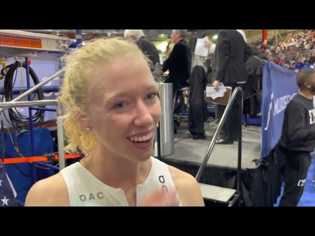 Alicia Monson Explains Her Mindset During American Record Run In 3K