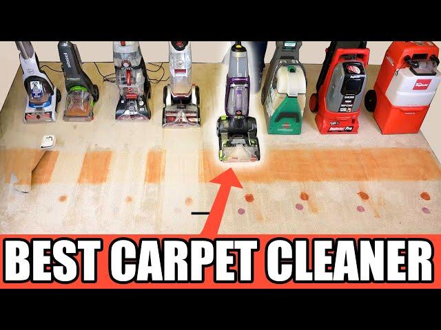 BEST CARPET CLEANERS - TESTED - Vacuum Wars!