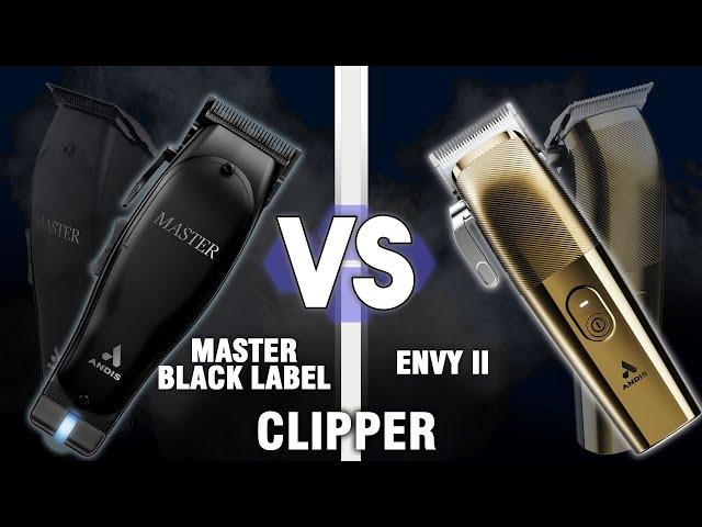 Andis Black Label Master vs. Andis Envy 2: Battle of the Clippers!