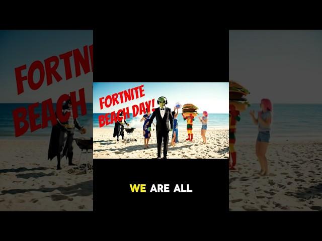Ai SigmaDave and Fortniite Crew Enjoying the beach