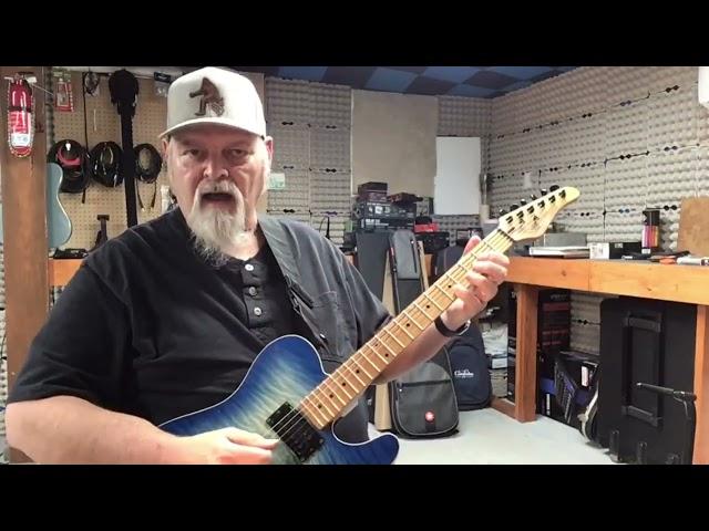 Guitar Gavel Lick Of The Week with Keith Amyx - Pedal Steel over A & E