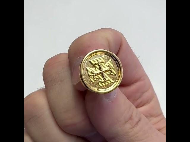 Bottoni Cross Lapel Pin Gold Lapel Pin Religious Gift Jay Pins #jewelry #lapelpin #enamelpins #pins