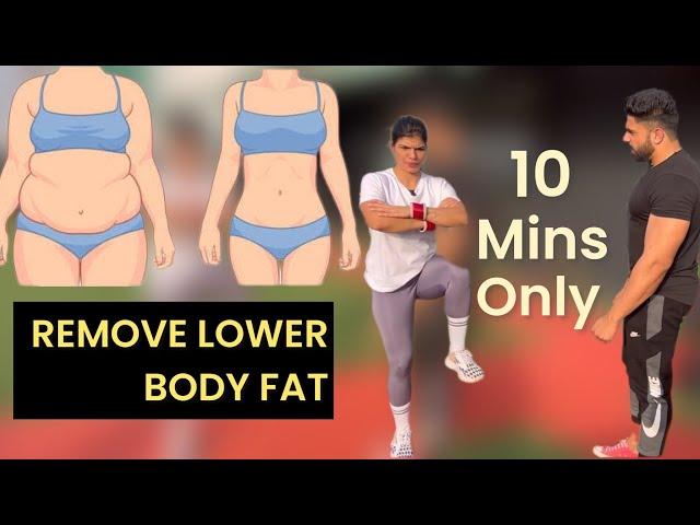 1 WEEK CHALLENGE- Sirf 10 Min Aur Hips, Belly, Leg Fat Gayab || imkavy