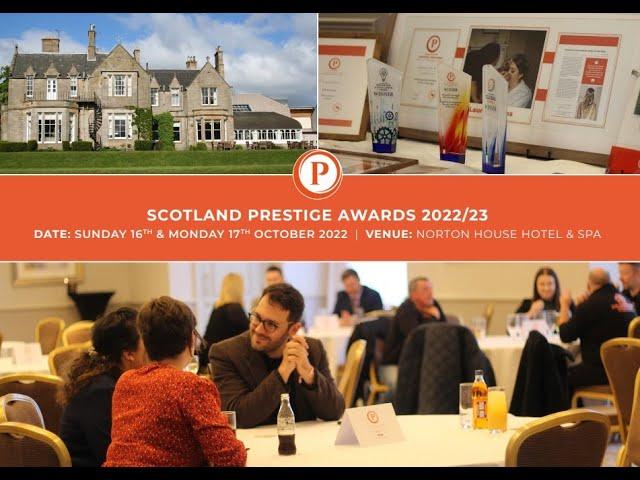 Scotland Prestige Awards Event 2022/23