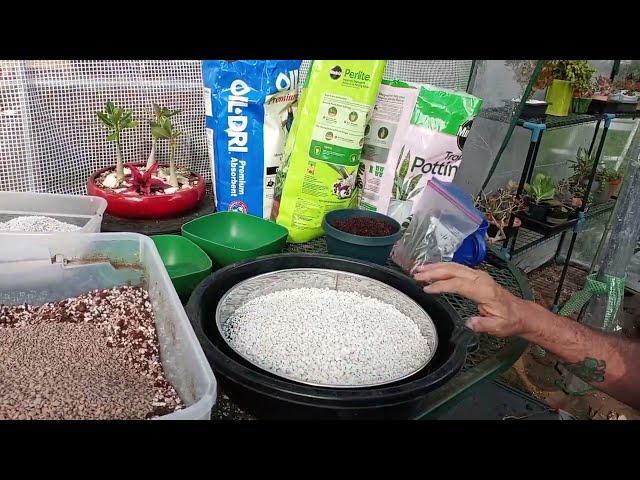 how I make my bonsai soil