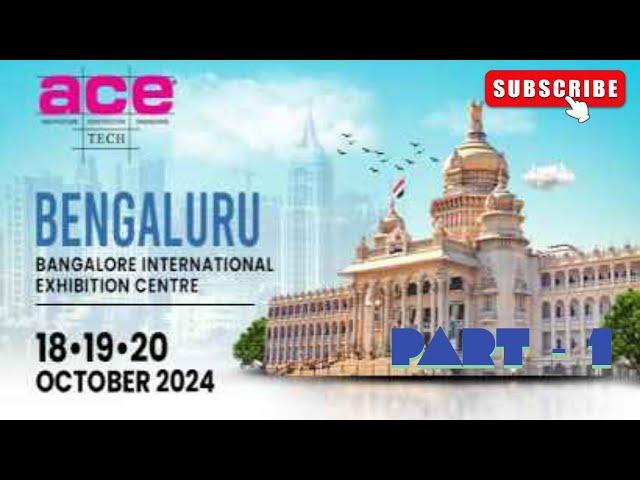 Experience the LARGEST Building Material Expo in Asia at ACETECH Bangalore 2024