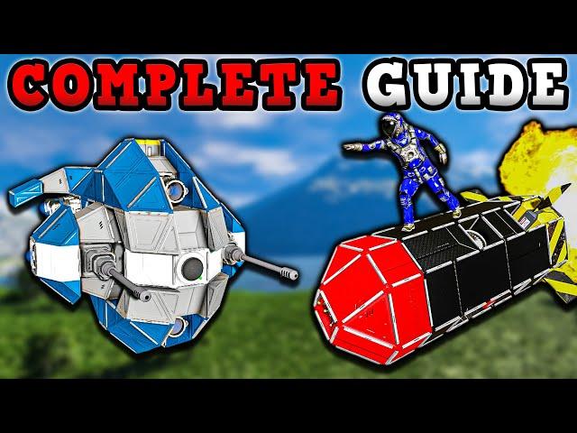 AI DRONES AND MISSILES! - The ULTIMATE GUIDE to building in Space Engineers