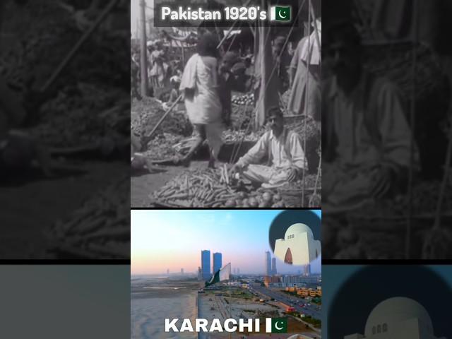 Pakistan in 1920's  market and Infrastructure