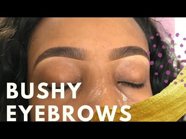 EYEBROW TUTORIAL | FULL & FLUFFY BROWS IN 2020 | Naomi Esegine