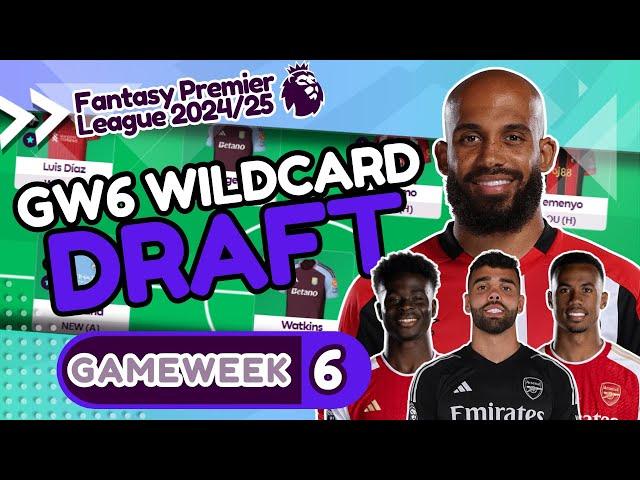 FPL GW6 WILDCARD DRAFT | Essential Players  Fantasy Premier League Tips 2024/25