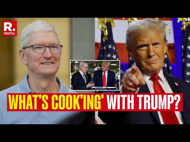 Trump vs Tim Cook: The Showdown That Threatens World's Biggest Co. Apple | US News
