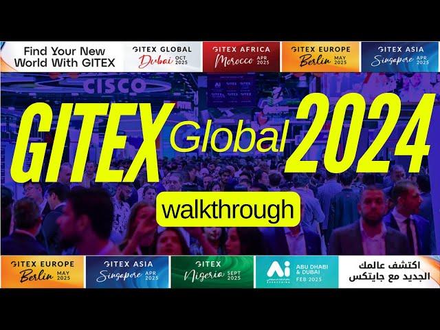 Cybersecurity, AI, Cloud Computing & Technology Exhibition | GITEX 2024 in Dubai