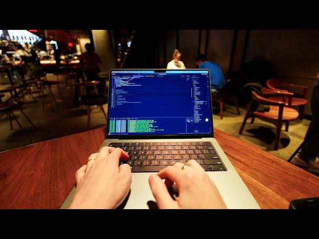 life as a developer building a startup (in nyc cafes)